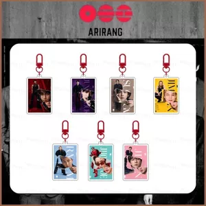SQ11 BTS Acrylic Móc Khóa THẾ GIỚI TOUR ARIRANG Jimin Mặt Dây Chuyền Bền Đẹp Cho Ba Lô Túi & Chìa Khóa