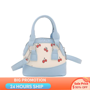 {READY STOCK} Túi xách nữ hợp thời trang phong cách mới Túi xách thời trang đi lại Cherry Túi đeo vai in hình Túi đeo nách