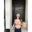 Girl Pure Desire Hot Girl Ren Màu tương phản Áo yếm nữ Mùa hè Phong cách mới Áo Cardigan ren dài tay Bộ hai mảnh