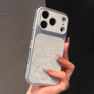 Ốp điện thoại họa tiết lá thiếc Camlet cho iPhone 17 Pro Max 16 Plus 15 14 13 12 11 Vỏ bảo vệ chống sốc