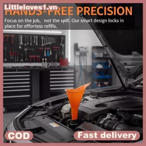 Littleloves1 Phễu tiếp nhiên liệu đa năng 2 trong 1 có bộ lọc và vòi đựng xăng Dầu Diesel tại nhà Đổ ngoài trời VN