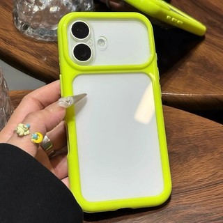 Kẹo Màu Khung Trong Suốt Acrylic Ốp Lưng Điện Thoại iPhone 17Promax 17Pro 13 14 15 16 Pro Max Chống Sốc Nam Nữ Vỏ Di Động