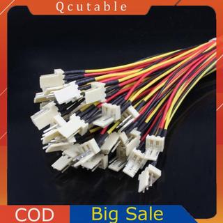 10 Cái / lốc 12V 3 Chân Nam Đến 3 Chân Nguồn Nối Dài Cho Quạt PC, Làm Mát CPU/GPU, Dây Điện Trở