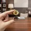 HFTOY 1 Cái Thu Nhỏ Máy Ghi Âm Nhà Búp Bê Phụ Kiện Vintage Mô Hình Cổ Hoàn Hảo Cho Cảnh Nội Thất Phòng Khách ~
