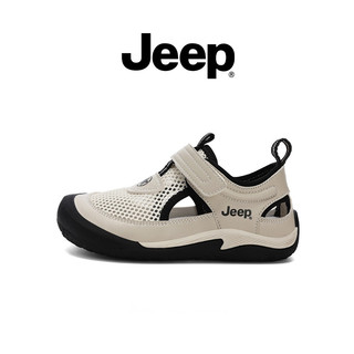 Giày Sandal Lưới JEEP Bé Trai Bé Gái Thoáng Khí Chống Trơn Trượt Mùa Hè Ngoài Trời Đi Biển Lên Sông
