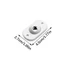 POP 8 16 Chiếc Nhỏ Tiết Kiệm Không Gian Xoay Bánh Xe Không Đánh Dấu Đa Năng Tự Động Dính Xoay Bánh Xe Lắp Đặt Để Di Chuyển