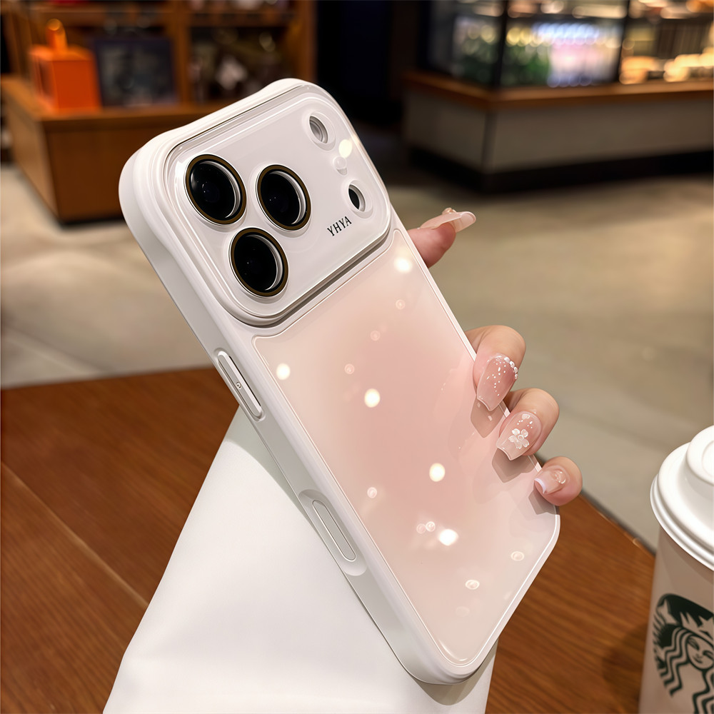 Ốp điện thoại chống rơi Gradient cho iPhone 17 Pro Max 13 14 15 16 pro max Bao gồm tất cả bảo vệ ống kính máy ảnh vỏ mềm Vỏ bảo vệ vỏ điện thoại