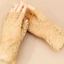 Kem Chống Nắng Lái Xe Ren Găng Tay Nữ Mùa Hè Mỏng Nửa Ngón Tay Chống Tia Cực tím Nửa Phần Găng Tay Khiêu Vũ Không Ngón