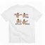 Hàng sẵn có Công nhân đấm bốc Áo thun in hình vui nhộn Crazy Terrier 100% Cotton cao cấp dáng rộng tay ngắn nam và nữ 0615