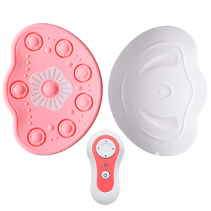 Miếng đệm massage ngực bằng điện nén nóng Máy mát xa ngực rung không dây Dụng cụ nâng ngực Trị liệu massage