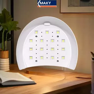 Máy Sấy Móng Tay Mini MAKY 60W Đèn LED Di Động UV Làm Móng Tay Sử Dụng Tại Nhà Đèn Móng Tay Với 2 Chế Độ Thời Gian Để Sấy Sơn Bóng Bằng Cáp USB VN
