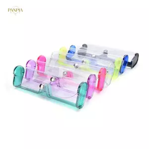 PNPIA- Mới Phong Cách Trong Suốt PVC Mềm Mắt Kính Bảo Vệ Hộp Đựng ABU