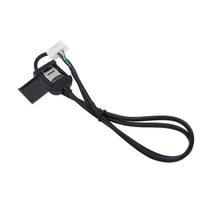 Lat Sim Khe Cắm Thẻ Adapter Cho Android Radio Đa Phương Tiện Gps 4G 20pin Cáp Kết Nối Xe Phụ Kiện Dây Replancement Một Phần linh cẩu
