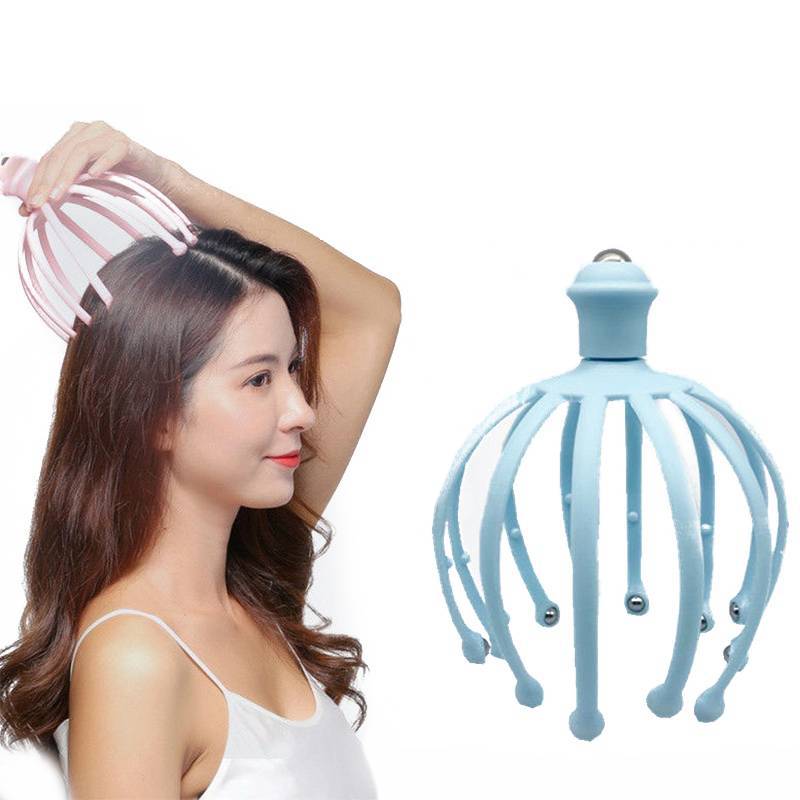HFSHY 1 Máy Mát Xa Da Đầu Với 18 Móng Vuốt Đầu Cầm Tay Massage Scratcher Để Thư Giãn Sâu Kích Thích Tóc Và Giảm Căng Thẳng Massage VN