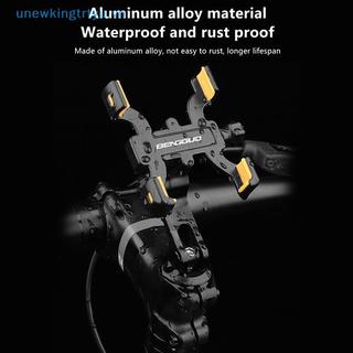Unewtyu Giá đỡ điện thoại xe đạp Hợp kim nhôm Giá đỡ điện thoại di động Xoay 360 độ Tay cầm có thể điều chỉnh Braet VN