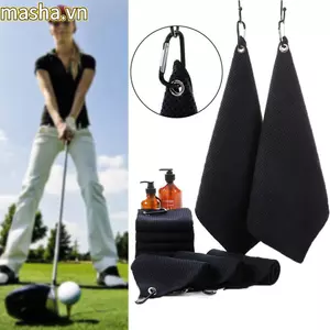 Khăn Golf Microfiber 30 * 50cm Khăn Lau 8 Màu