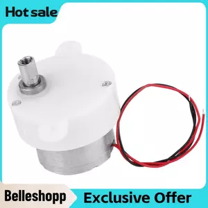 Belleshopp Động cơ giảm tốc độ trọng lượng nhẹ Thuận tiện để lắp đặt bánh răng giảm tốc bằng nhựa DC Display Stand Thủ công cho sân khấu đồ chơi