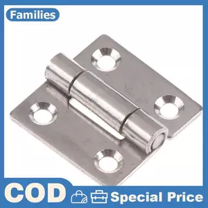 Bản lề bằng thép không gỉ 40 * 40 * 2mm Bản lề tủ thiết bị công nghiệp