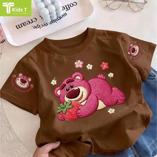 COD✅ (Hồ Chí Minh)Kids T Mall Áo phông tay ngắn In hình hoạt hình Áo Kiểu rộng và ấn tượng Trẻ em thời trang #VN16
