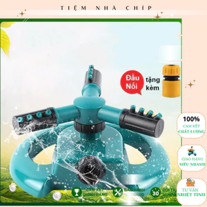 Vòi Phun Tưới Nước 360 Độ Tự Động Xoay – Đầu Tưới Cây, Bãi Cỏ, Sân Vườn Tiện Lợi