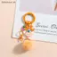 # HB # Creative Hairball Điện thoại di động Mặt dây chuyền đính cườm Diy Handmade Hairball Móc khóa Túi mặt dây chuyền hạt dễ thương Trang trí mặt dây chuyền.
