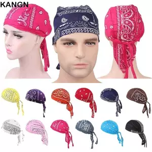 KANGN Mũ Cướp Biển Thể Thao Ngoài Trời Cotton Nhanh Khô Khăn Trùm Đầu Bandana