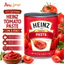 Sốt Cà Chua Heinz Tomato Paste Lon 3.15kg, Xốt Cô Đặc Đậm Đà, Màu Đỏ Tự Nhiên Từ Trái Cà Chua Tươi