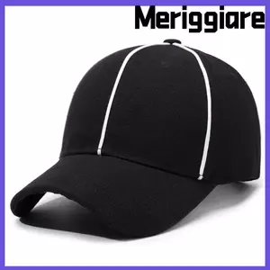 Mũ bóng chày MERIGGIARE, Mũ Hip Hop thông thường có thể điều chỉnh, Mũ mỏ vịt Cotton sáng tạo Unisex
