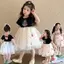 Váy công chúa gạc hoa ba chiều thời trang phong cách mới mùa hè