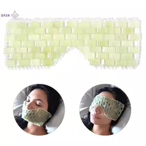 Mặt nạ mắt Máy mát xa Làm mát Mặt nạ mắt ngọc bích Mắt để thư giãn mắt Máy mát xa ngủ Dụng cụ mặt nạ Chăm sóc mặt nạ Đá ngủ mặt