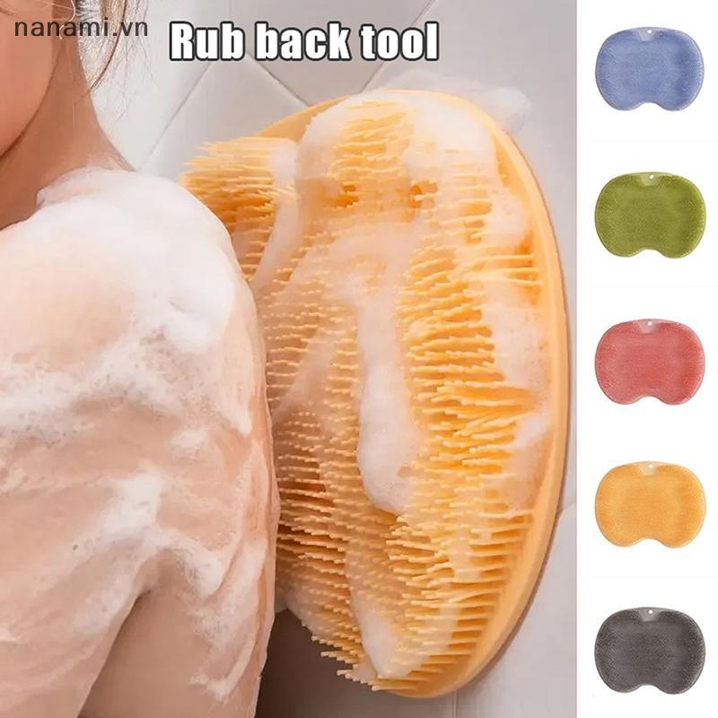 [nanami] Thảm Massage Ba Scraper Bàn Chải Làm Sạch Tắm Bàn Chân Rửa Thảm Đa Năng Suer Treo Tường Chà Chân Tay Tắm Toàn Thân [VN]
