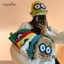 AqToCna Hoạt Hình Dễ Thương Vòng Bò Mũ Nữ Màu Kẹo Mắt Lớn Cười Skullies Mũ Thời Trang Dạo Phố Sinh Viên Ấm Áp Mùa Đông Dệt Kim AqToCna