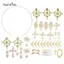 AqToCna Gothic Spiked Halo Crown Đính Hạt Dây Xích Tiara Gothic Phụ Kiện Sang Trọng Mũ Tự Làm Chất Liệu Paage AqToCna