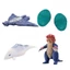 Moguqiao Cao su mềm Monster Del Tanda Rublaize Series Bộ sưu tập quái vật Gabardon Levira Chiều cao 12cm