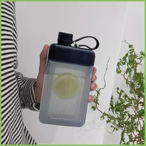 Bình Bằng 450ml Mùa Hè Cốc Nước Lạnh Thân Thiện Với Túi Chống Rò Rỉ Cốc Nước Uống Nhỏ Gọn Trong Suốt Túi gelhvn