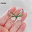 KUZHEN Chống Cháy Nổ Bướm Thổ Cẩm Côn Trùng Xòe Nữ Phụ Kiện Acrylic Trong Suốt Cánh Quần Áo Cao Cấp Pin HOT