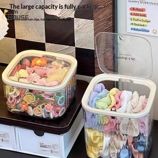 PlumHOUSE Phụ Kiện Tóc Trẻ Em Hộp Bảo Quản Dây Buộc Tóc Bé Gái Kẹp Tóc Dây Co Giãn Bảo Quản Trang Sức Hộp Nhỏ VN