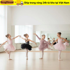 SNUGHOUSE Bé Gái Ballet TuTu Đầm, Váy Ba Lê Trẻ Em Fluffy Sequin, Dây Đeo chéo Chuyên Nghiệp Hoàng Tử Đầm Khiêu Vũ Trang Phục Ballerina Cổ Tích Đầm Kiểm Tra