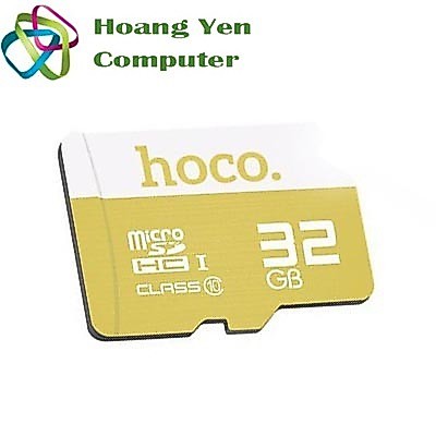 Thẻ Nhớ MICRO SDHC 32GB Hoco Class 10 90MB/S Chống Nước - BH 2 Năm - Hoàng Yến Computer