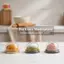 50 Cái Hộp đựng bánh ngọt lòng đỏ trứng bằng nhựa cấp thực phẩm Hộp đựng tráng miệng trong suốt để gói quà dự tiệc nướng tại nhà [VN]