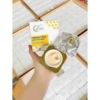 [Mẫu Mới] Kem Face Men Gạo Đông Trùng Thanh Nhi Nicos Beauty - Kem Dưỡng Trắng Da Mờ Thâm Mụn Nicos