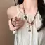 JULYHOT Phong Cách Dân Tộc Bồ Đề Hoa Nelace Dành Cho Nữ Bé Gái Dài Dệt Hoa Áo Len Dây Chuyền Trang Sức Thời Trang Phụ Kiện Quà Tặng Sinh Nhật Massivedeals