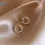 Kudosation Kim Loại Thanh Lịch Mô Phỏng Bông Tai Ngọc Trai Cho Người Phụ Nữ Trang Sức Thời Trang Sang Trọng Tiệc Cưới Cô Gái Bông Tai Trang Sức Đẹp