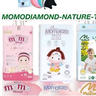 [CHƯƠNG TRÌNH MỚI] Bỉm tã dán/quần HONEY/ MOMO DIAMOND/ NATURAL đủ size M48/L42/XL39/XXL36