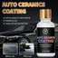 Ô tô Gloss-Boosting Bảo vệ Lớp phủ gốm Lớp phủ ô tô Chất làm mới cho gương kính chắn gió Windows