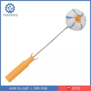 Con lăn sơn góc Mini 10cm Chiều dài 44cm Nhẹ đa năng chuyên nghiệp cho tường Trần tay tròn Tay cầm tiện dụng