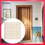 10 Miếng Vỏ Gỗ Viền DIY Chưa Hoàn Thành Gỗ Viền Trang Trí Cạnh Đúc Dải Sơn Thích Hợp Cho Cửa Kệ Tủ Trang Trí Nhà Cửa