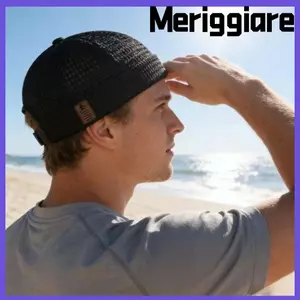 MERIGGIARE Mũ Rỗng, Lưới Lớn Lưới Da Logo Lưới Mũ Lưới, Phong Cách Hip Hop Thoáng Khí Ô Tô Dạ Quang Mũ Chủ Nhà Mùa Hè