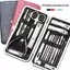 COD 19-Piece thép không gỉ Nail Clipper Set-cao cấp Nail Clipper Set