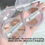 MGL Bảng Phấn Mắt Tơ Nằm Bốn Màu Ngọc Trai Matte Bóng Ba Chiều Tự Nhiên Độ Bóng Cao Làm Sáng Đường Viền Blush Tích Hợp Bảng Phấn Mắt